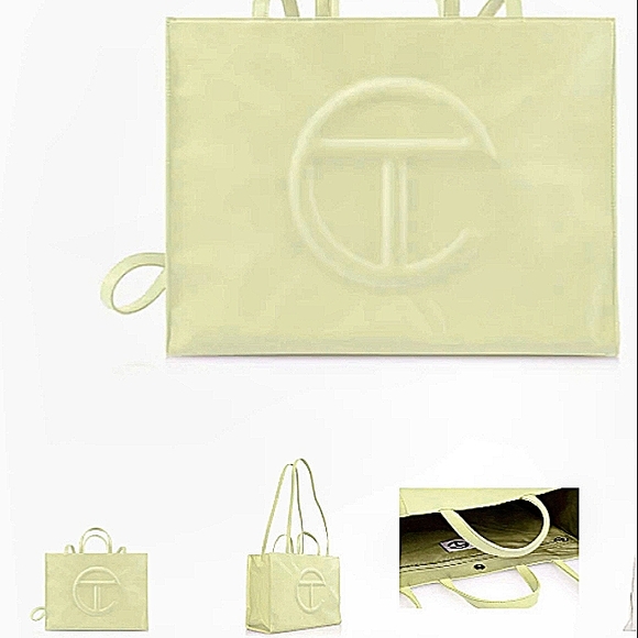 Telfar Large Shopping Bag in NEW unique color Glue! SOLD OUT - Picture 4 of 13